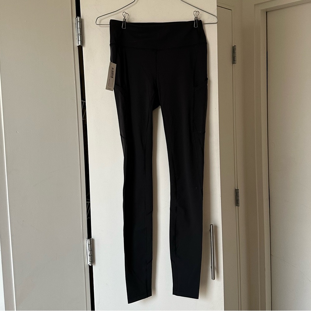 NWT Outdoor Voices Zoom Full Length Black Leggings